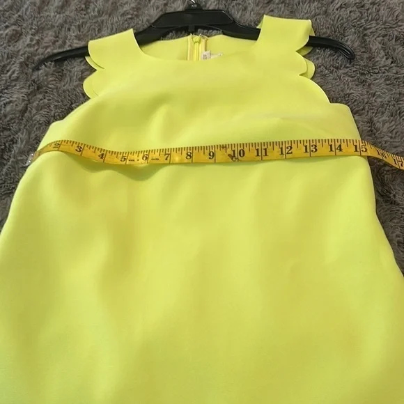 J.Crew yellow greenish dress - Picture 6 of 10